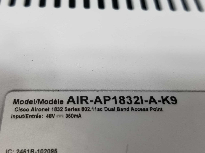 Cisco AIR-AP1832I-A-K9 867Mbps Wireless Access Point, QTY, ~