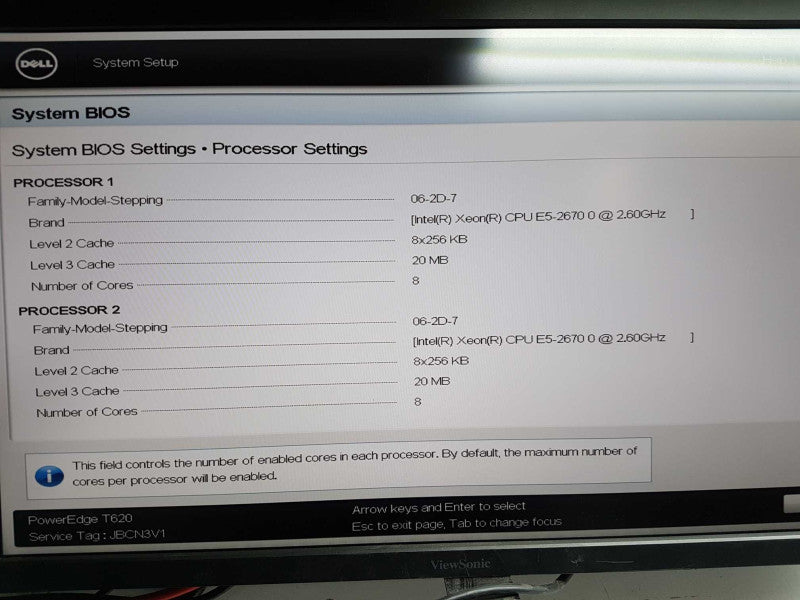 Dell Poweredge T620 2x Xeon E5-2670 @ 2.60ghz / 384gb ram / 2x H710P Raid ctrl #