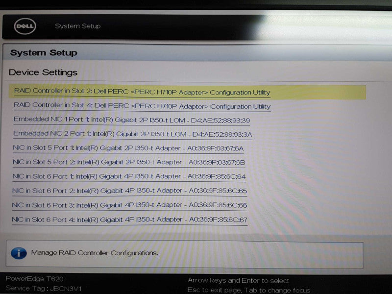 Dell Poweredge T620 2x Xeon E5-2670 @ 2.60ghz / 384gb ram / 2x H710P Raid ctrl #