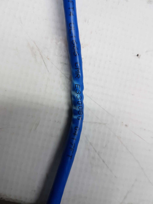 417ft UTP cat 6 cable 4 pairs 23AWG solid  #