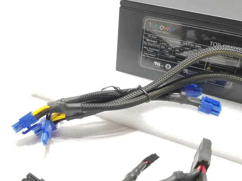 Topower ATX 800 Power Supply TOP-800WB 800W Power Supply _