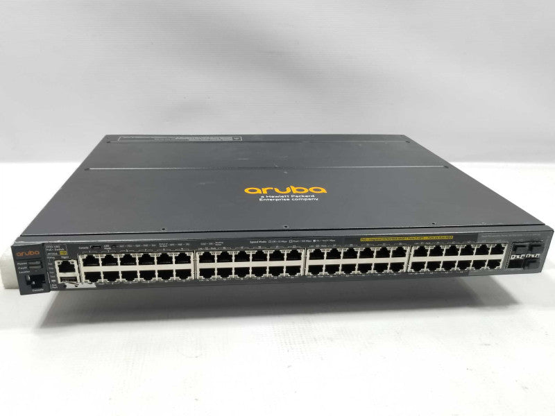 HP ARUBA J9729A 2920-48G-POE+ 48 Port PoE+ Gig Switch, NO PSU, READ* ~