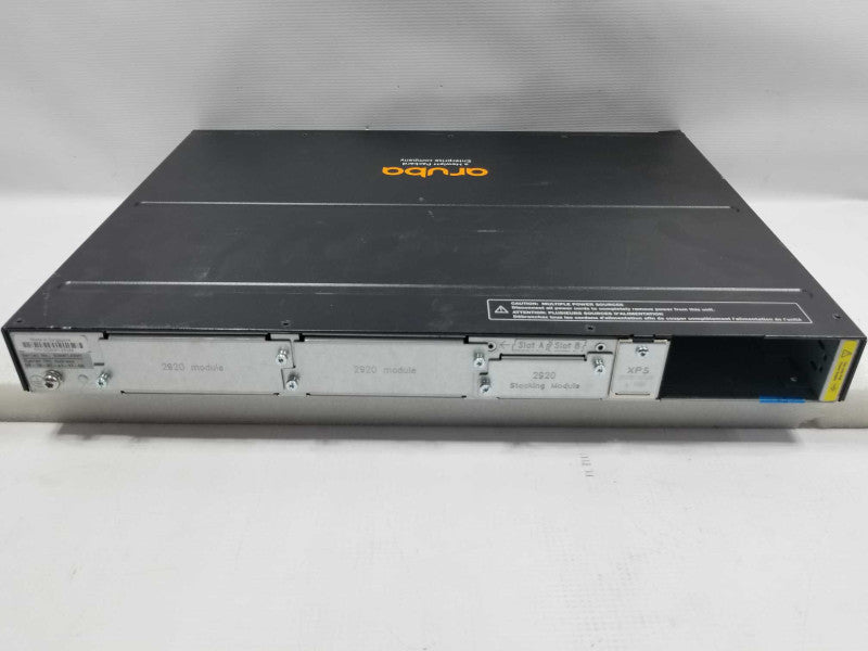HP ARUBA J9729A 2920-48G-POE+ 48 Port PoE+ Gig Switch, NO PSU, READ* ~