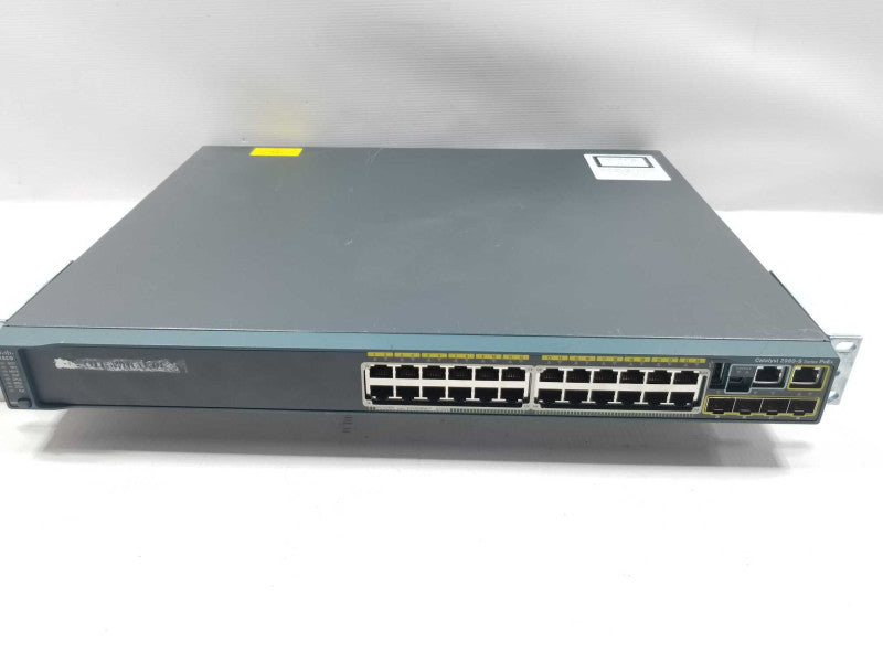 Cisco 2960S-24PS-L (WS-C2960S-24PS-L) Gigabit PoE+ Switch with Bracket ~