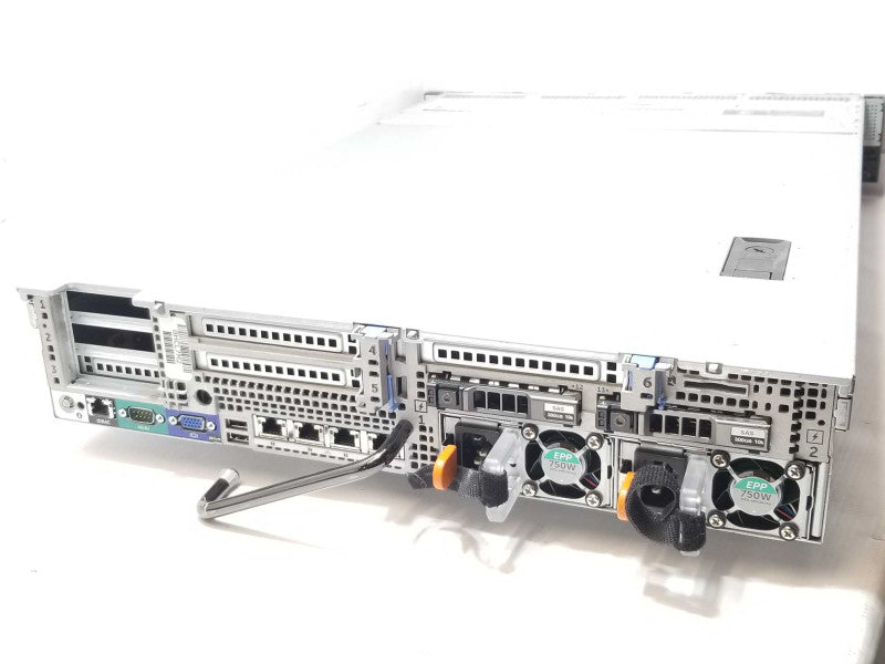 Dell PE R730xd, 2x Xeon E5-2630v4 10C, 64GB DDR4, 8x 6TB HDDs, H730 Mini, Read _