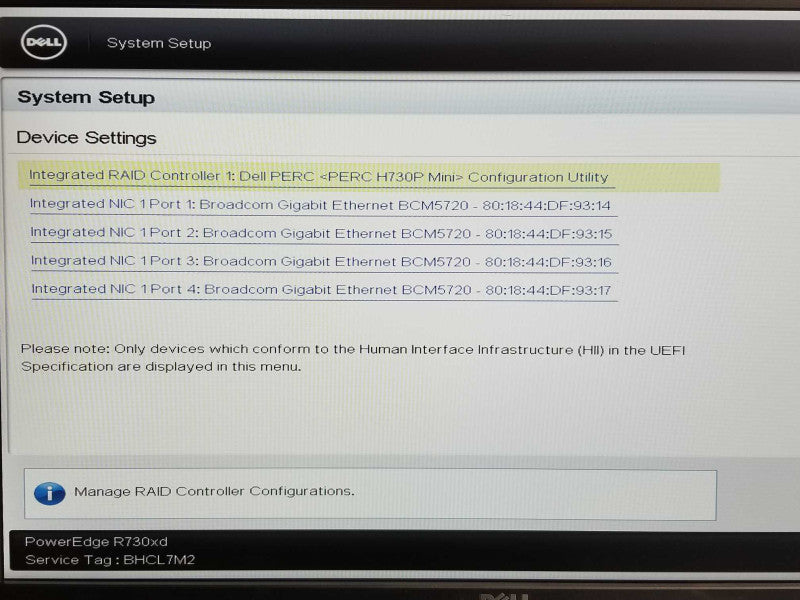 Dell PE R730xd, 2x Xeon E5-2630v4 10C, 64GB DDR4, 8x 6TB HDDs, H730 Mini, Read _