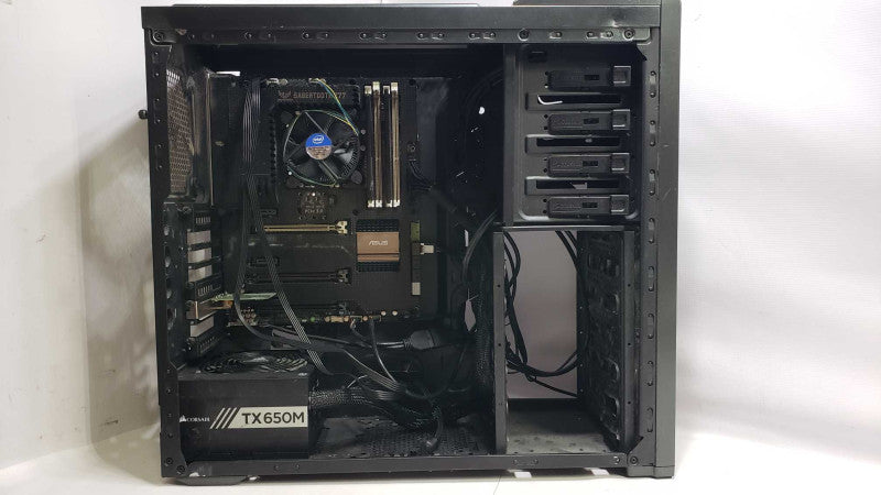 Custom PC Asus SABERTOOTH Z77 i7-3770@3.4Ghz 16G DDR3 650W PSU No HDD [