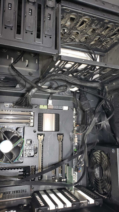 Custom PC Asus SABERTOOTH Z77 i7-3770@3.4Ghz 16G DDR3 650W PSU No HDD [