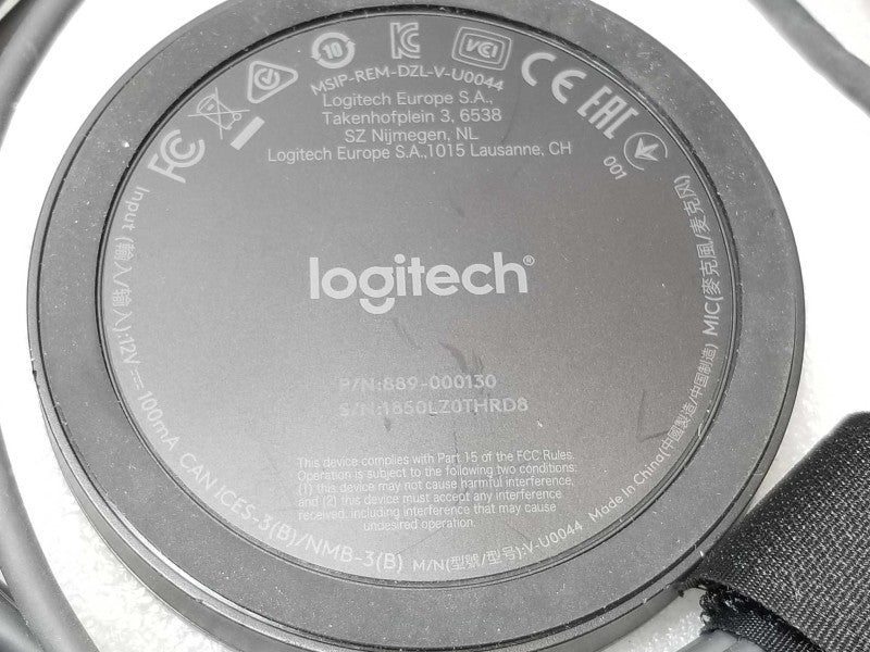 Logitech MeetUP Camera and Speakerphone unit V-R0007 w/ 889-000130 MIC _