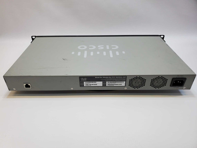 Cisco SG350X-24P-K9 Stackable Managed Switch 24 PoE Gigabit Ethernet (