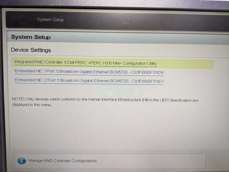 Dell PowerEdge R320 Xeon E5-2403 V2 @ 1.80ghz 8gb ram H310 Mini Ctrl 3.5\\"