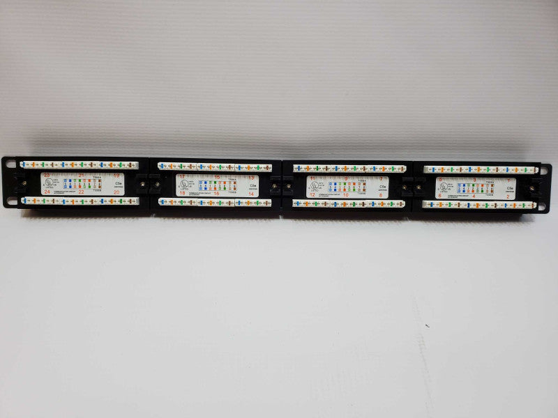 WBOX CAT5E PATCH PANEL 24 PORT (