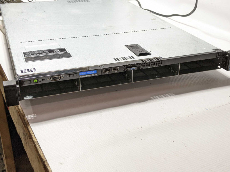 Dell PowerEdge R320 Xeon E5-2403 @ 1.80ghz 8gb ram H310 Mini Ctrl 2x PSU 3.5\\"