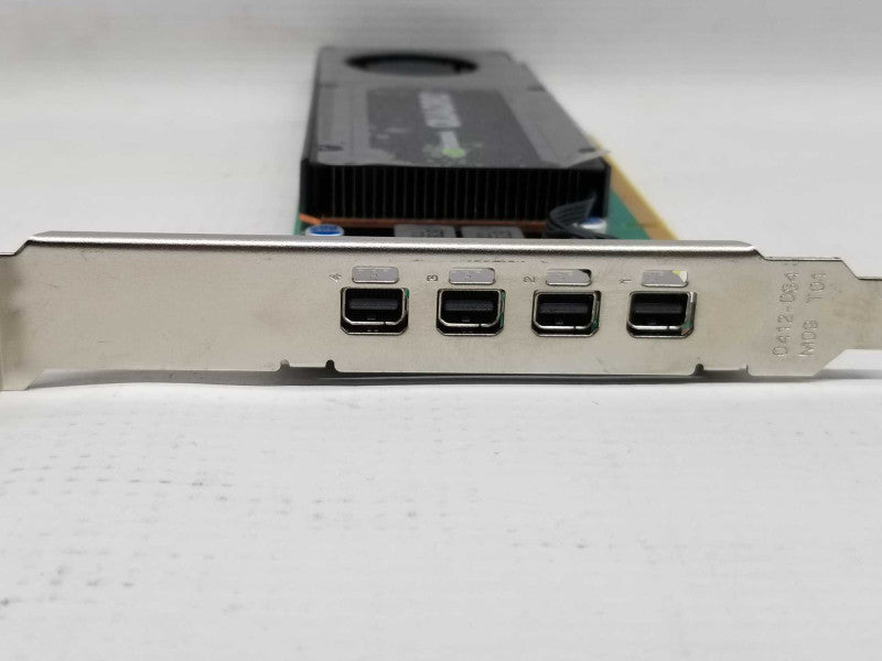 Nvidia Quadro K1200 4GB GDDR5 PCI-E x16 2.0 4x DP Ports High Profile ~