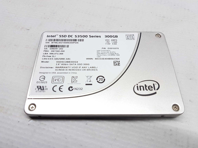 Intel SSD DC S3500 Series 300GB #
