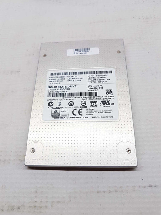 Toshiba 256gb ssd 2.5\\" SSD0E38447 #