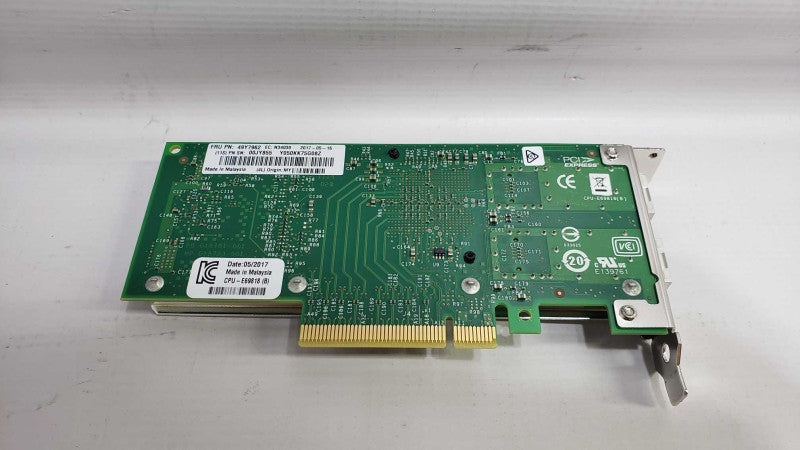 Lenovo Intel X520-DA2 2-Port 10GbE Server Network Adapter Card 49Y7962 [