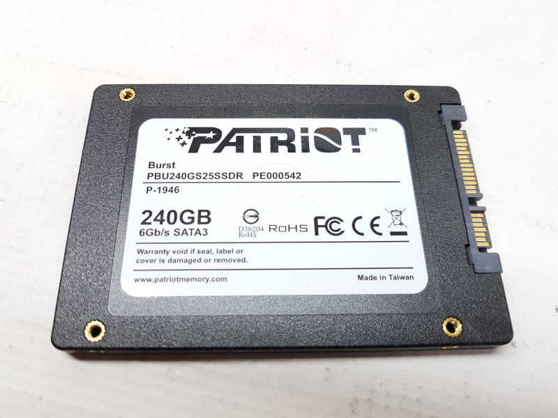 Patriot burst 240GB SSD PBU240GS25SSDR #
