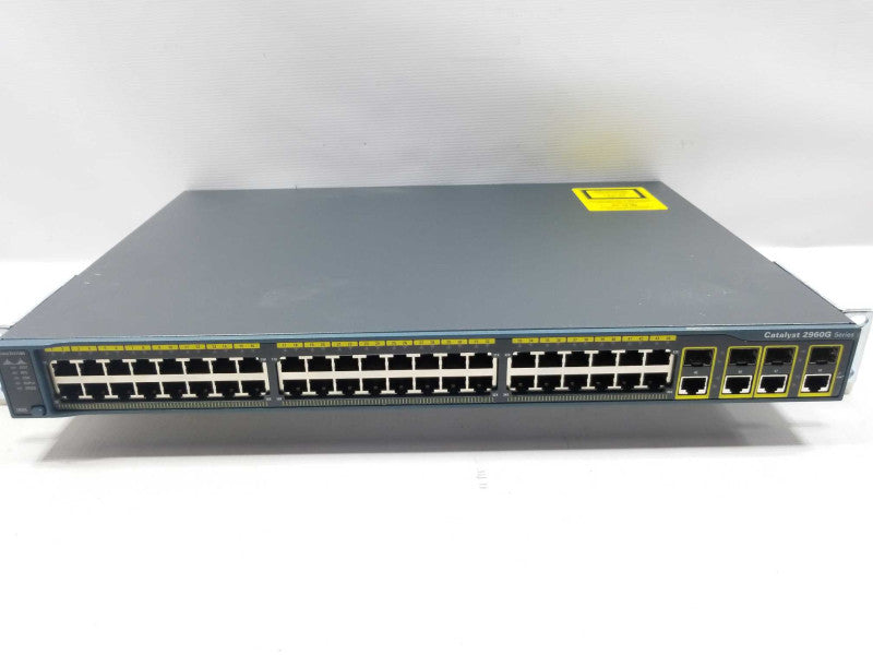 Cisco WS-C2960G-48TC-L â¢ Gigabit Ethernet Switch, 4 SFP Ports w/ Racks, QTY ~