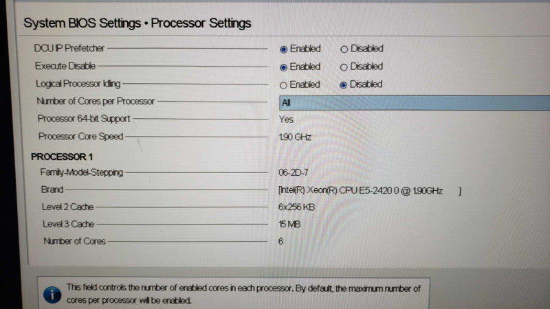 Dell PowerEdge R520 E5-2420@1.9GHz 32G ECC DDR3 PERC H310 Mini No HDD [