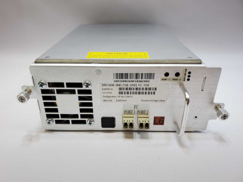 IBM 35P2599 LTO6 Tape Drive UF-IN-LTO6-FC (