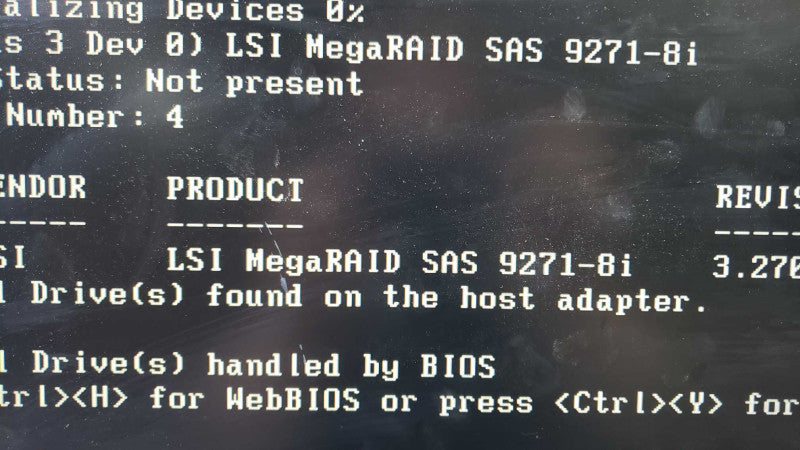 Dell Precision T3610 E5-1607v2@3GHz 12G ECC DDR3 MegaRAID9271-8i FirePro V4900 [