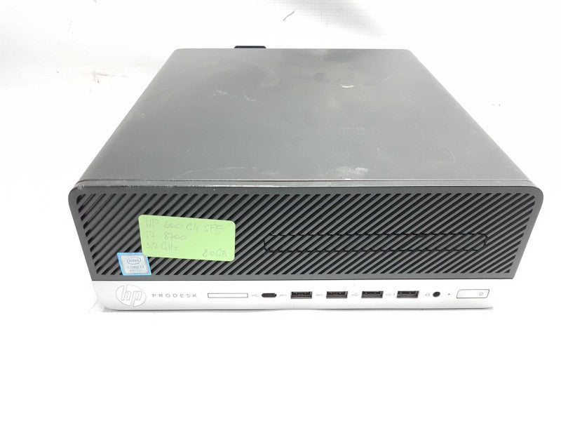 HP ProDesk 600 G4 SFF i7-8700 @ 3.20ghz / 8gb ram / read  #