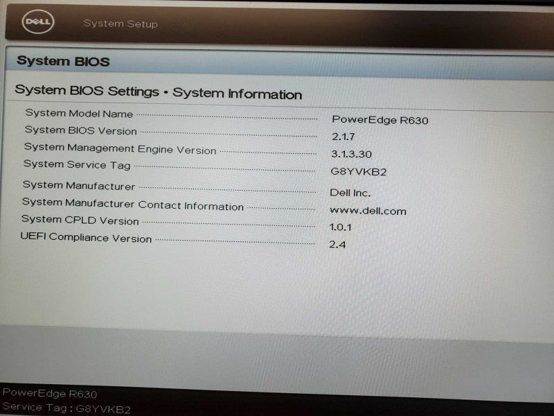 Dell PowerEdge R630 2x Xeon E5-2660 v3 @ 2.6GHz 64GB DDR4 8x 2.5\\" No HDD/RAID (