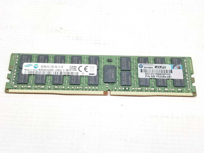 Samsung M393A2G40DB0-CPB HP 752369-081 16GB 2Rx4 PC4-2133p DDR4-2133 ECC REG _