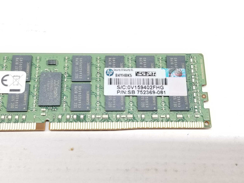 Samsung M393A2G40DB0-CPB HP 752369-081 16GB 2Rx4 PC4-2133p DDR4-2133 ECC REG _