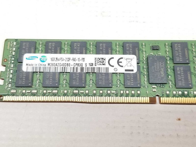 Samsung M393A2G40DB0-CPB HP 752369-081 16GB 2Rx4 PC4-2133p DDR4-2133 ECC REG _