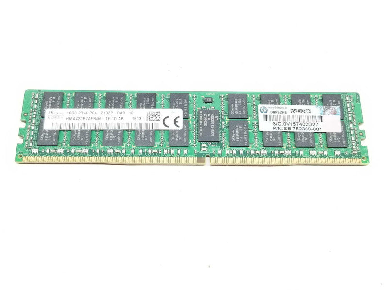 SK-Hynix HP 752369-081 16GB 2Rx4 PC4-2133P DDR4-2133 ECC REG _