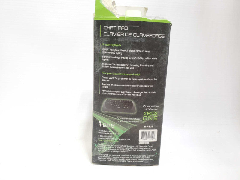 I-CON XBOX ONE CHATPAD OPENBOX