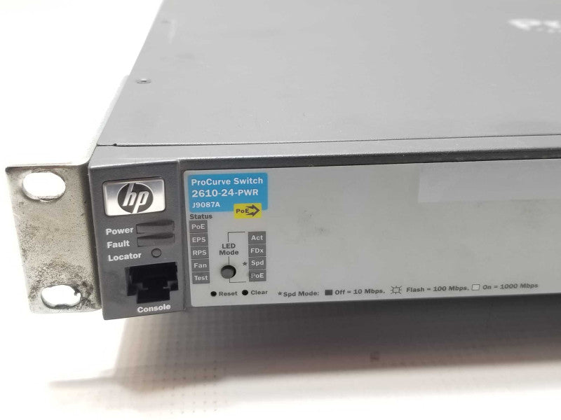 HP J9087A ProCurve 2610-24-PWR 24-Port Ethernet Switch _