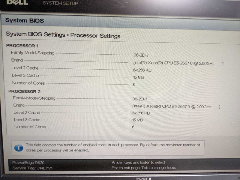 Dell PE R620, 2x Xeon E5-2667 2.9GHz 6C, 32 GB, 2x PSU, H710P Mini, 2.5\\"