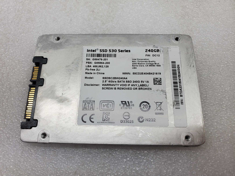 Solid State Drive 240-256 Gb - Sata - 2.5\\" [QTY] (