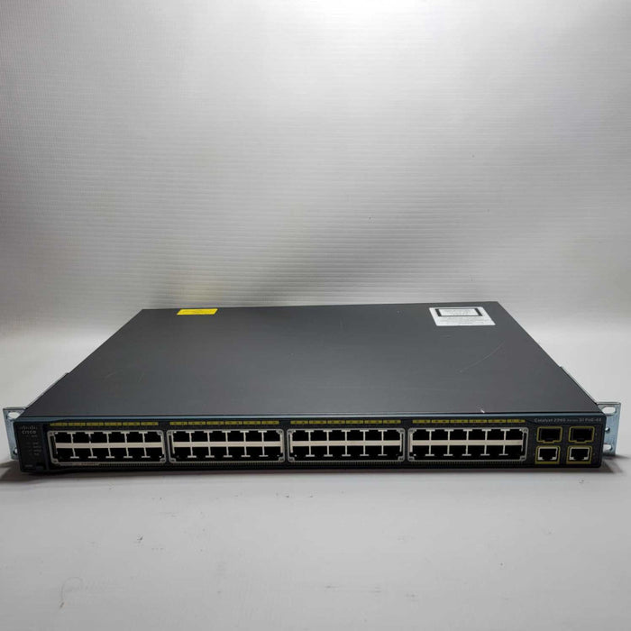 Cisco WS-C2960-48PST-S 48 Port PoE Managed Switch