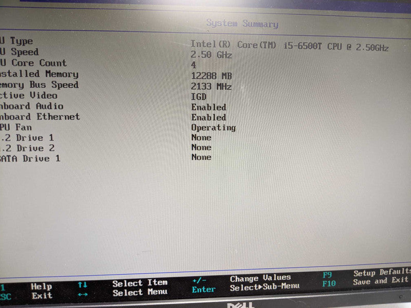 Lenovo ThinkCentre M710Q USFF i5-6500T @ 2.5GHz 12GB DDR4 No HDD