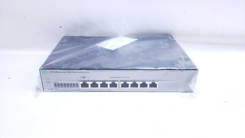 HPE OfficeConnect 1820 8 Port Gigabit Managed Fanless Layer 2 Switch J9979A [