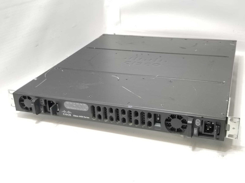 Cisco ISR4431/K9 Router 2x PSU, 2x NIM 4FXO, 1x NIM 2MFT-T1/E1, Factory Reset _