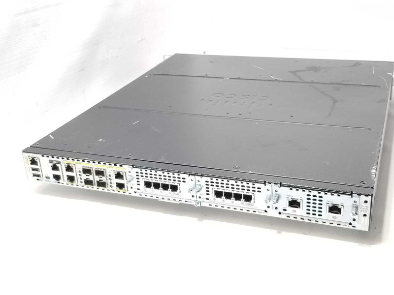 Cisco ISR4431/K9 Router 2x PSU, 2x NIM 4FXO, 1x NIM 2MFT-T1/E1, Factory Reset _