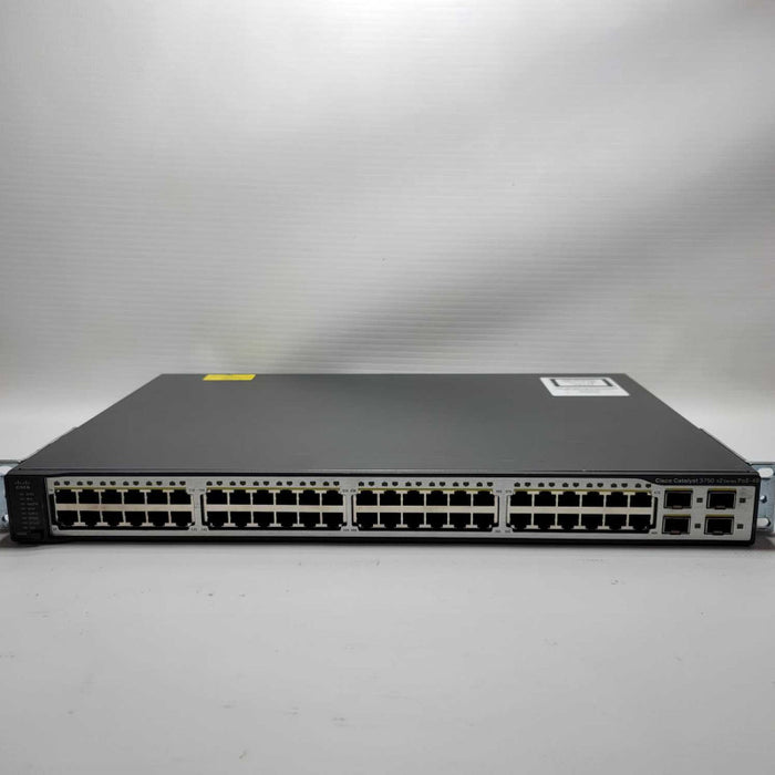 Cisco Catalyst WS-C3750V2-48PS-S 48-Port PoE Switch