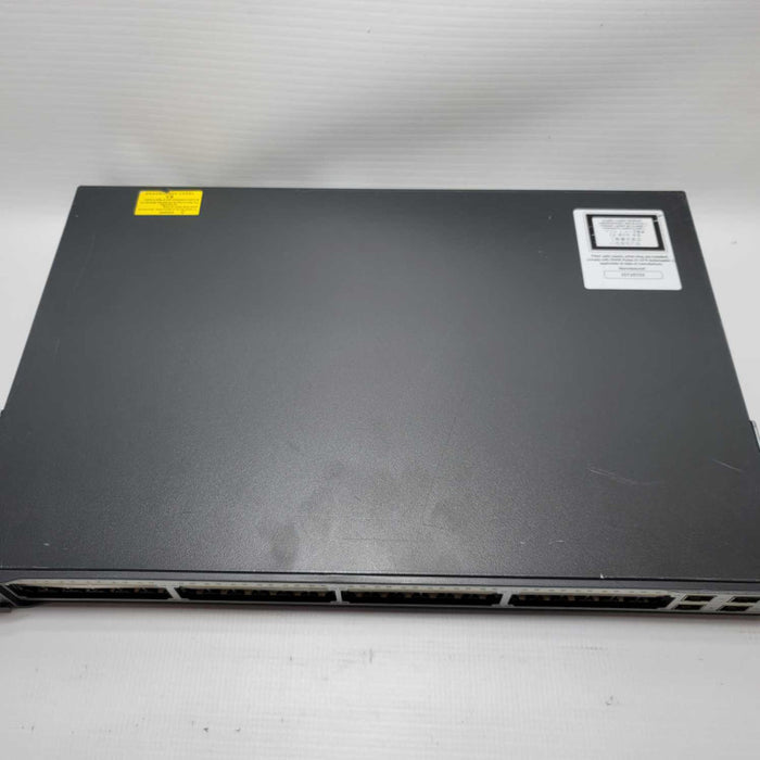 Cisco Catalyst WS-C3750V2-48PS-S 48-Port PoE Switch