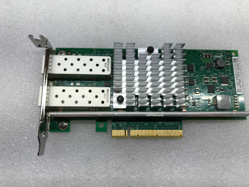 IBM Intel X520-DA2 Dual Port 10GbE Server Network Adapter Card 49Y7962 w/2 SFP