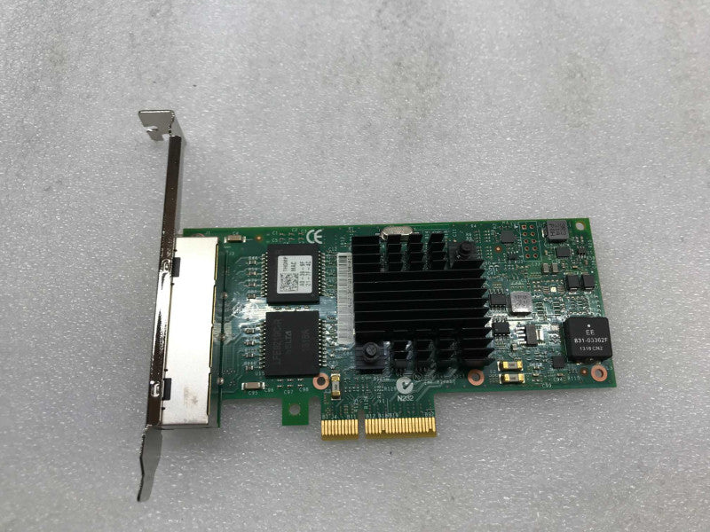 Intel i350-T4 Quad-port Gigabit NIC PCIe x4 Network Adapter Full Height Bracke