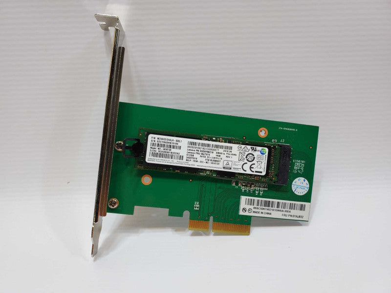 Solid State Drive 512 Gb - NVME - M.2 + PCIe Adapter (