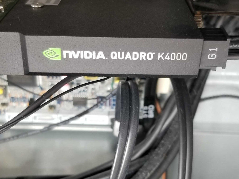 HP Z420 Xeon E5-1620(v2) 3.7GHz/16GB ECC, Quadro K4000, NO HDDs, QTY ~