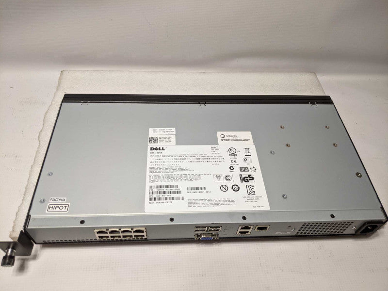 Dell KVM 1081AD 8 Port Remote Console Switch - KVM Switch Ethernet