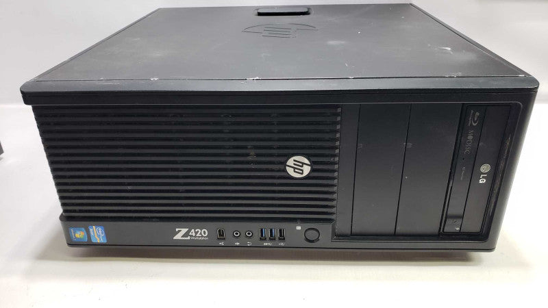 HP Z420 Workstation E5-1620@3.6GHz 8GB ECC DDR3 EAH5450 No HDD [