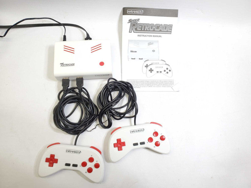 Super Retro-Cade White & Red Plug & Play System [Retro-Bit] READ